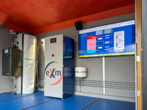 eXm Truck, eXergiemascine Showroom