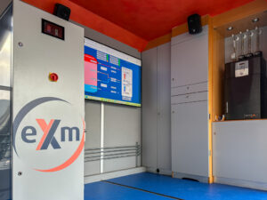 eXm Truck, eXergiemascine Showroom